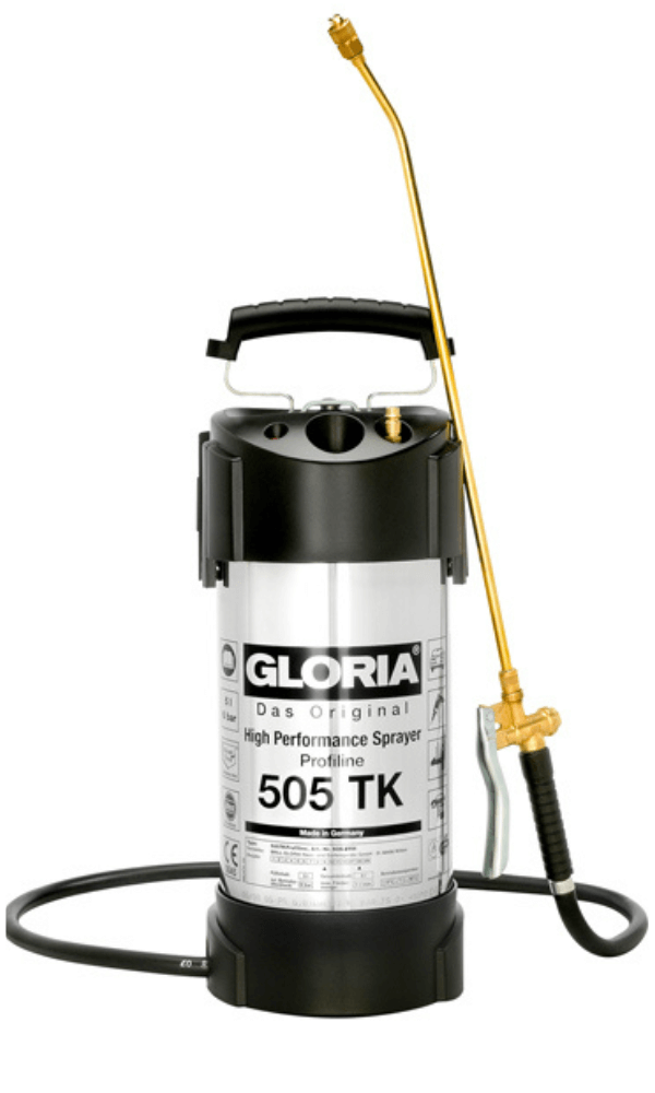 GLORIA 505TK | 5.0L Stainless Steel Sprayer | CONCRETE SEALER - Bravo Pty Ltd