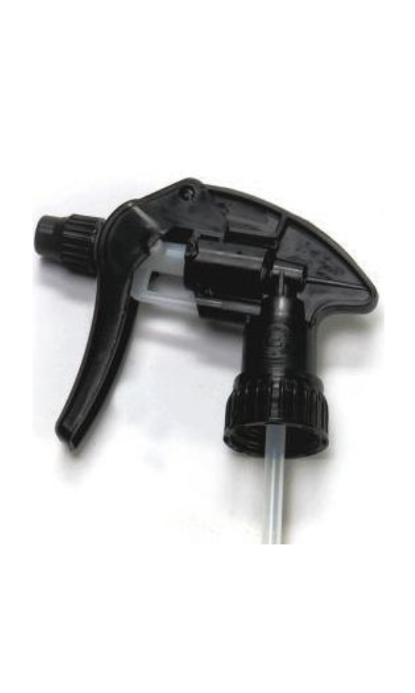 Super Black - Chemical Resistant Trigger Sprayer- Long Skirt - Bravo Pty Ltd