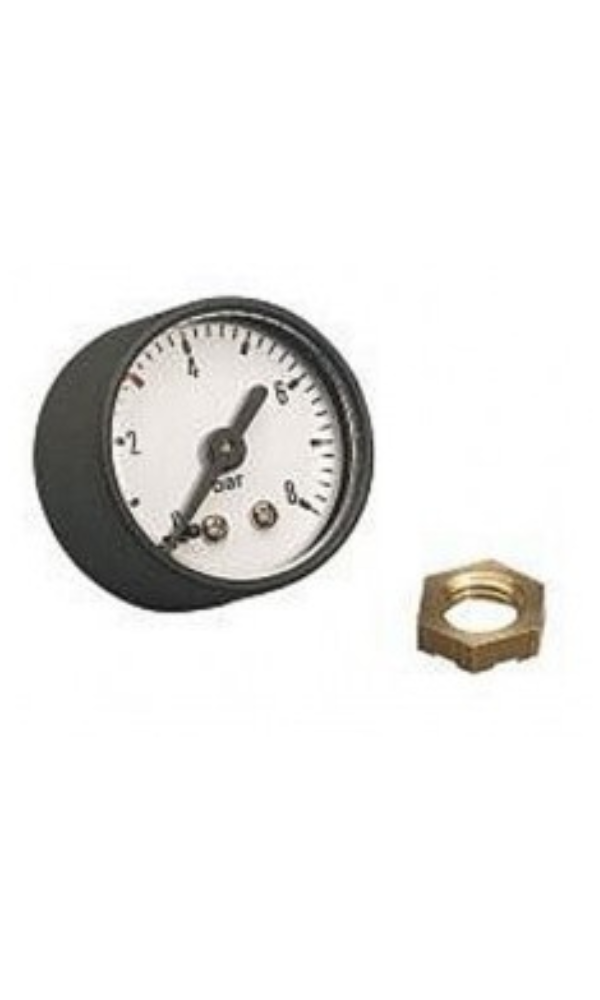 0 – 10 Bar Pressure Gauge with Locking Nut - Bravo Pty Ltd